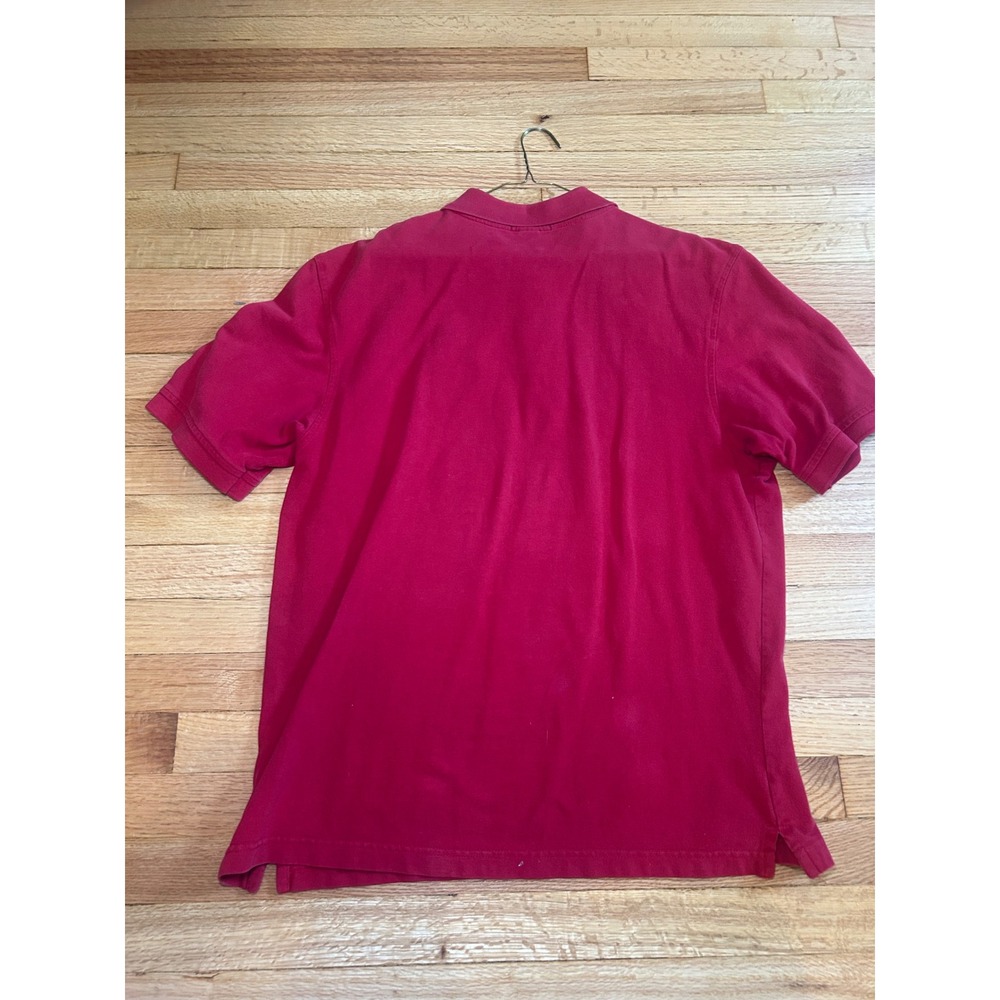 Antigua St Louis Cardinals Mens Red Polo Shirt Busch Stadium Final Season Large - Picture 8 of 8